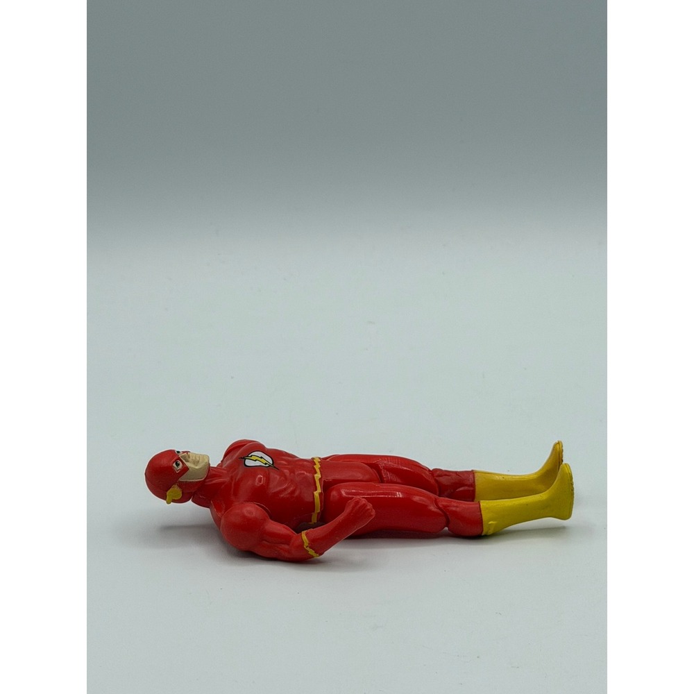 DC Comics The Flash Action Figure Red Yellow Justice League Vintage 4.5 Inch - Picture 7 of 16